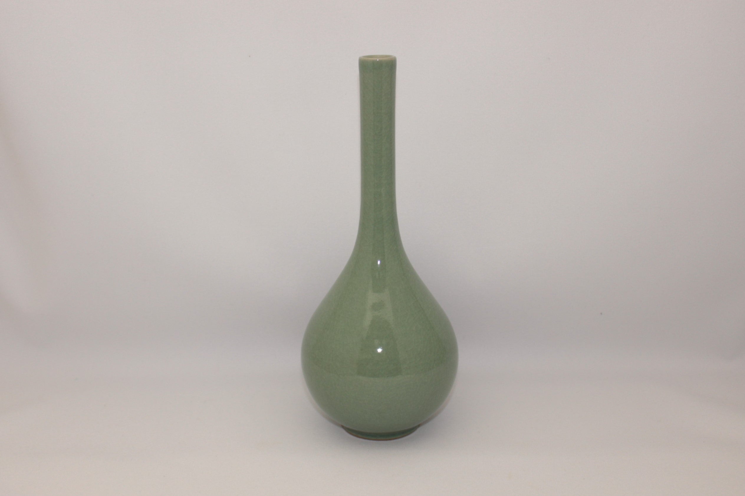 青磁鶴首形素紋花生 | やきもの·高麗·李朝陶磁器 大一